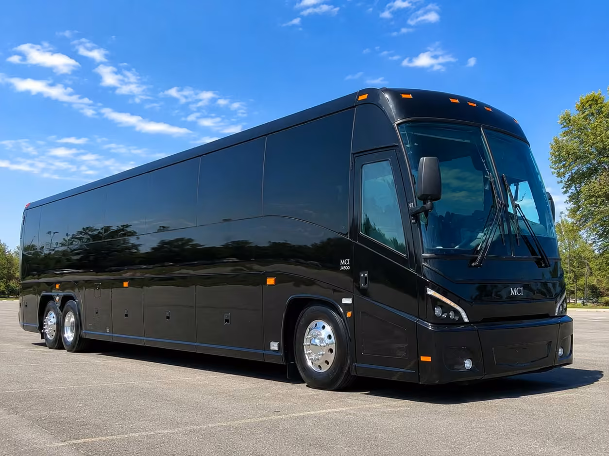 40 56 passenger charter bus