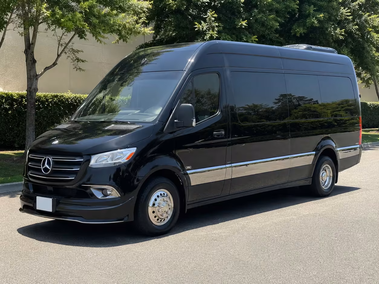 sprinter van rental with driver